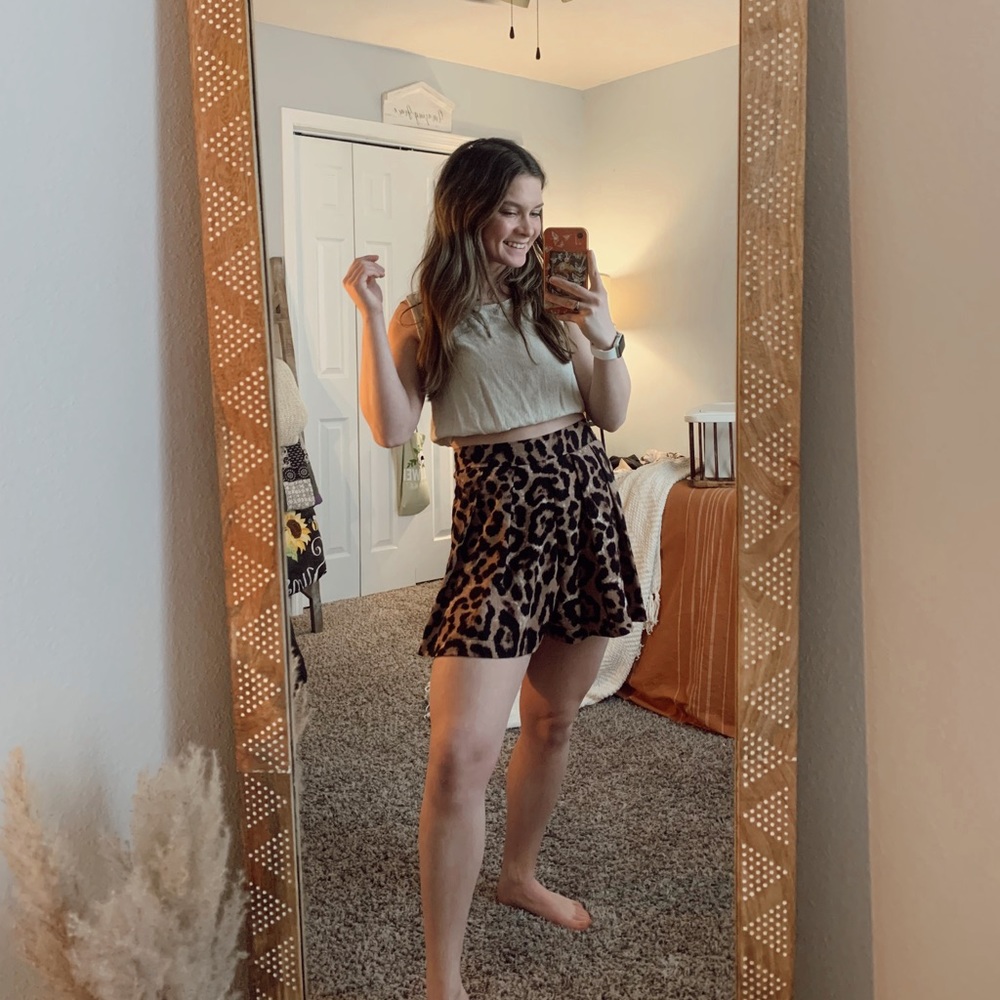Cheetah shorts